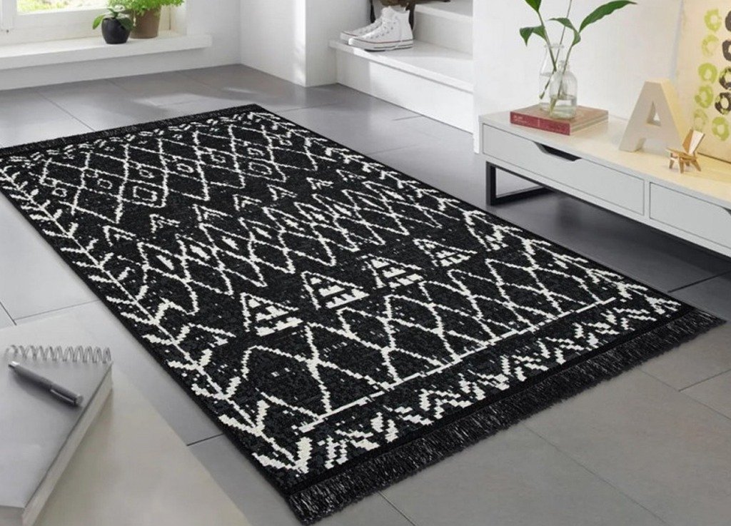 Black and White Rugs for Every Space